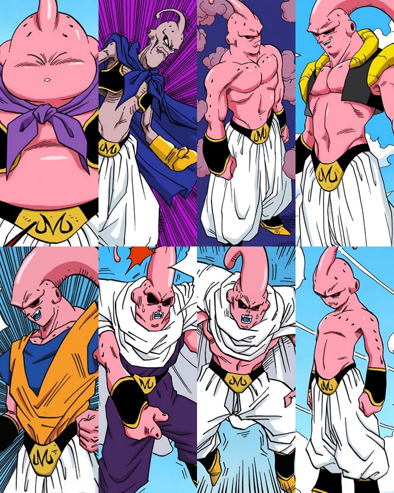 D. Ball Limit-F - Todas as formas de Majin Boo enfrentadas... | Facebook