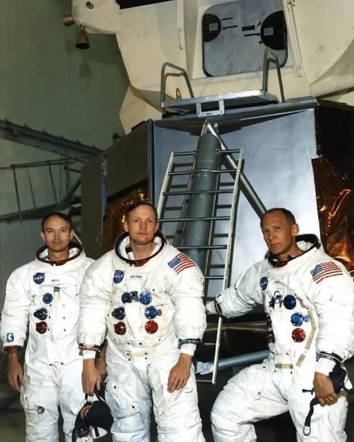Space - Apollo 11 Crew in Training, Just 27 days before their historic ...