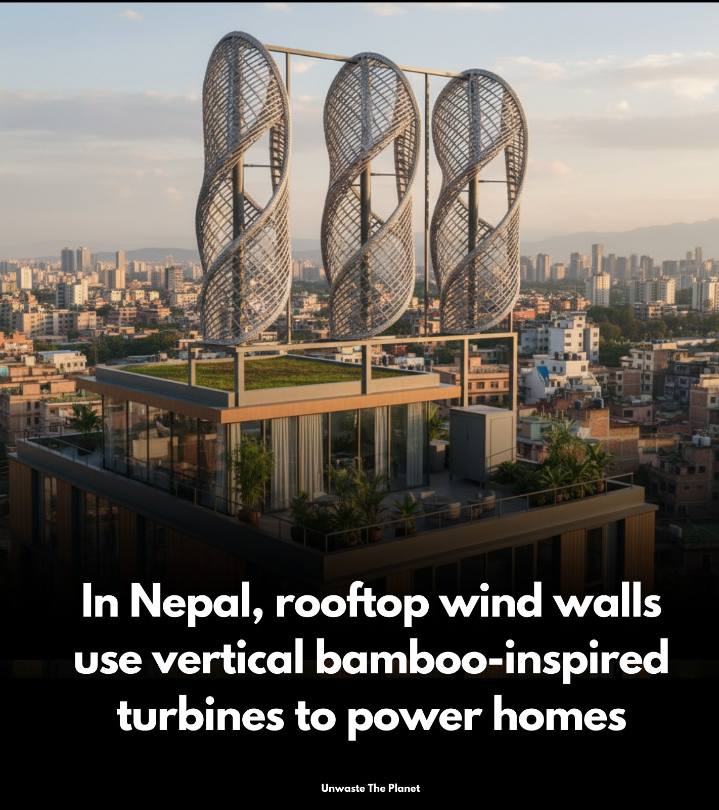 Unwaste - In the mountainous regions of Nepal, rooftops are being ...