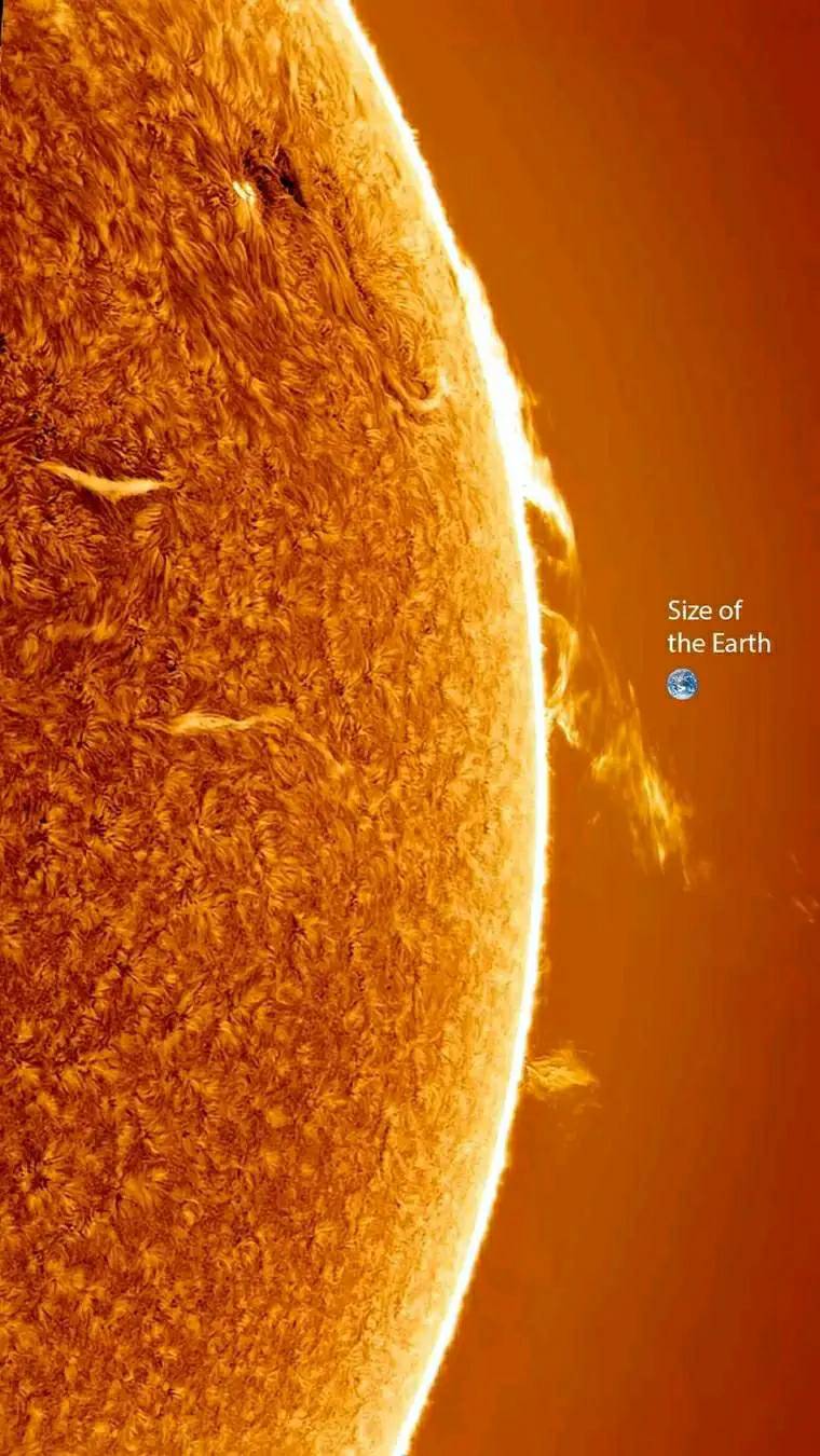 National Aeronautics and Space Administration ⊙ NASA | Size of Earth ...