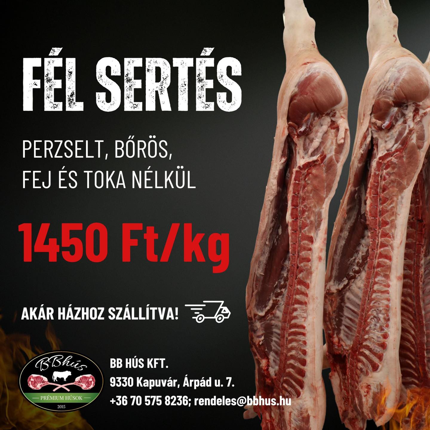 BB - 🐖 FÉL SERTÉS – Készíts mindent a saját ízlésed szerint, mi az ...