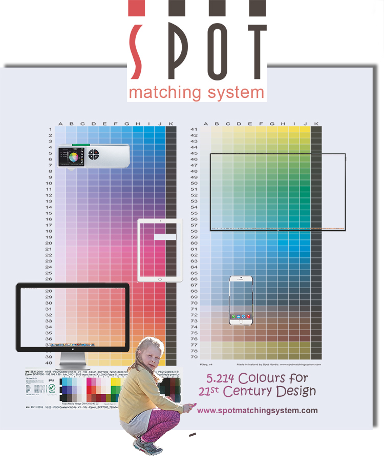 Spot Matching System - SMS Colours | Reykjavík