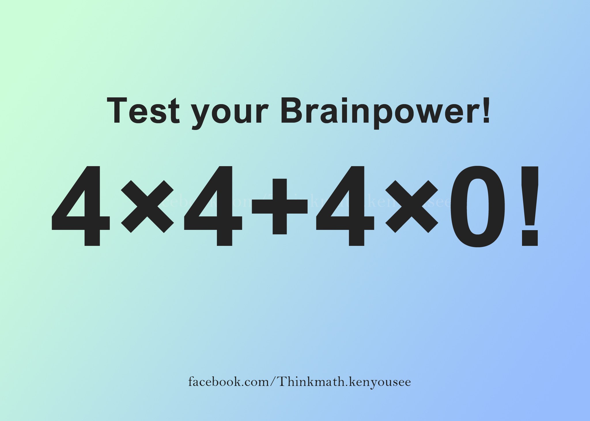 Ken you see - Here’s your daily math challenge, no... | Facebook