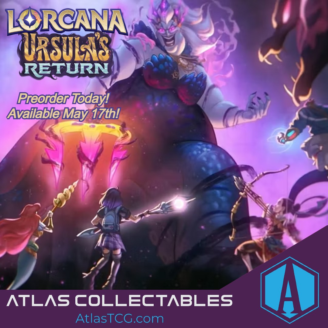 ITS TIME!!!! Disney Lorcana: Ursula's Return Illumineer's Quest