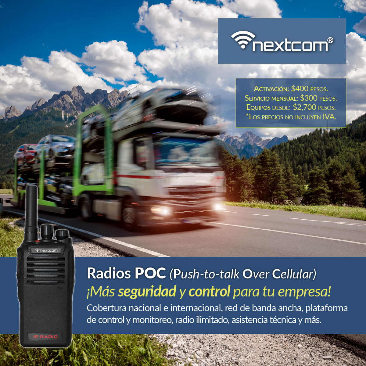Radios Nextcom | Tijuana