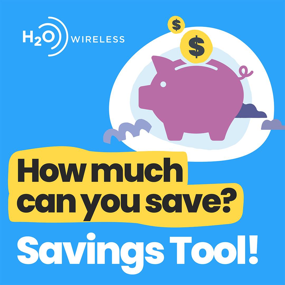H2O - 1, 2, 3, 4...Use our Savings Tool and score! 🥅 The H2O Wireless ...