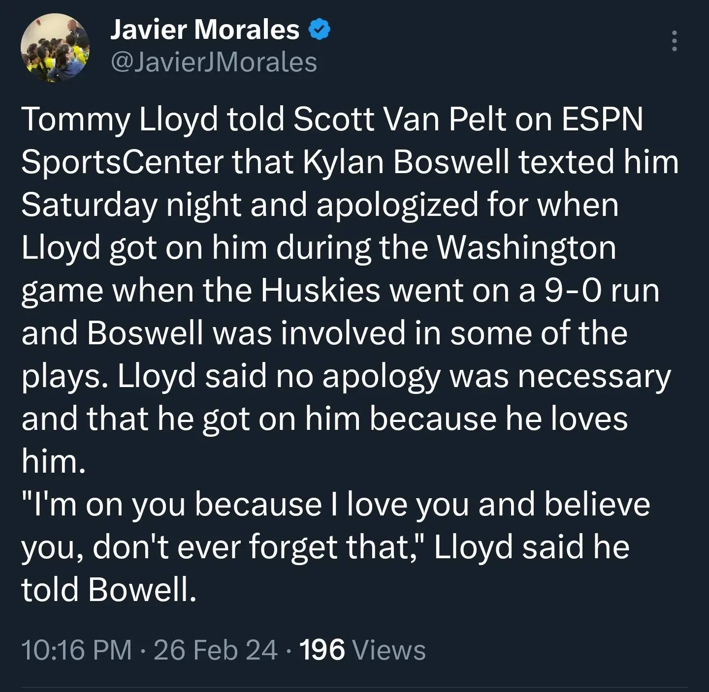 Fan: 🗣️ 'Waiting for an apology now, you went overboard on one