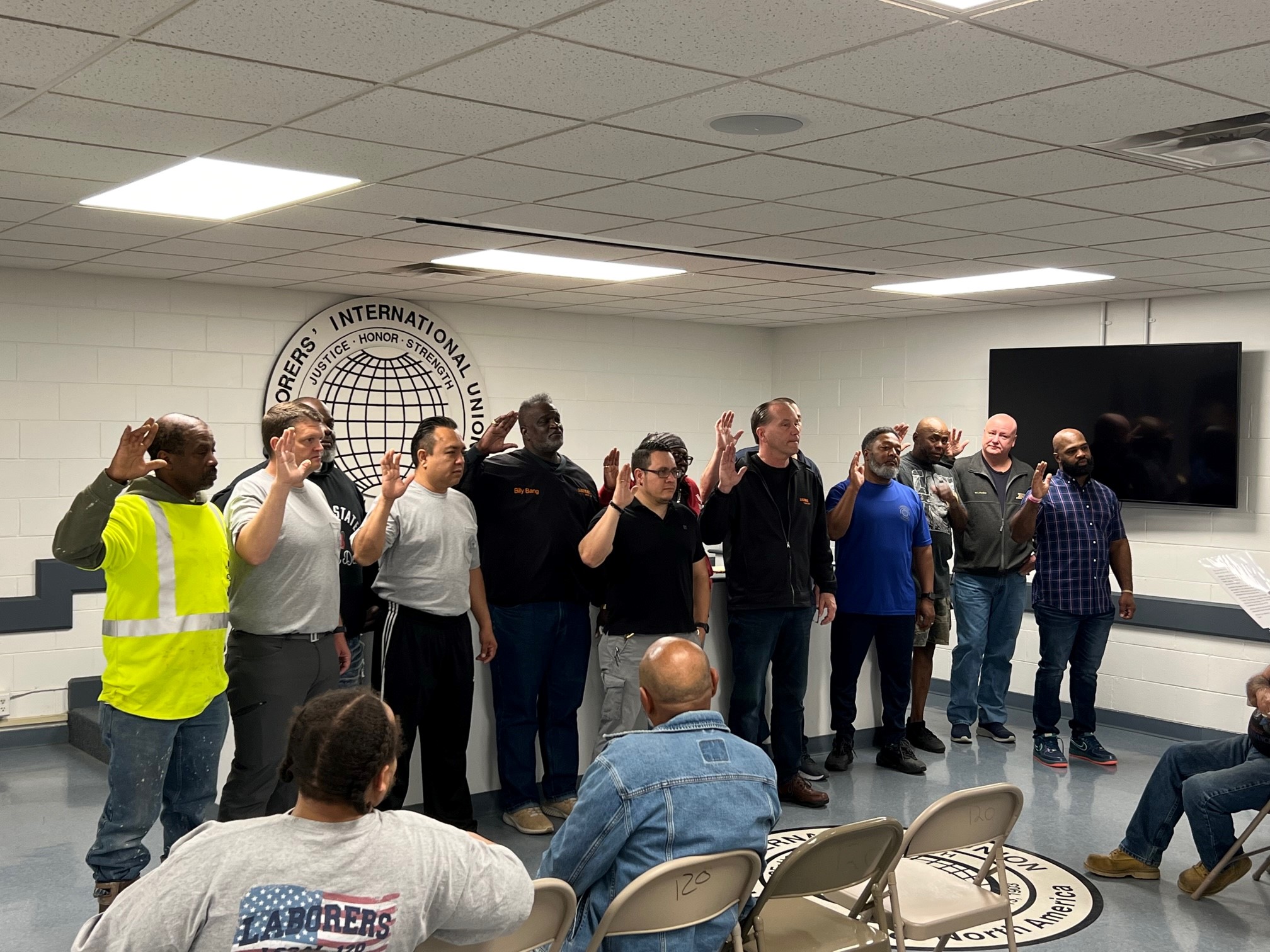Congratulations to our sworn in... - Laborers' Local 120 | Facebook