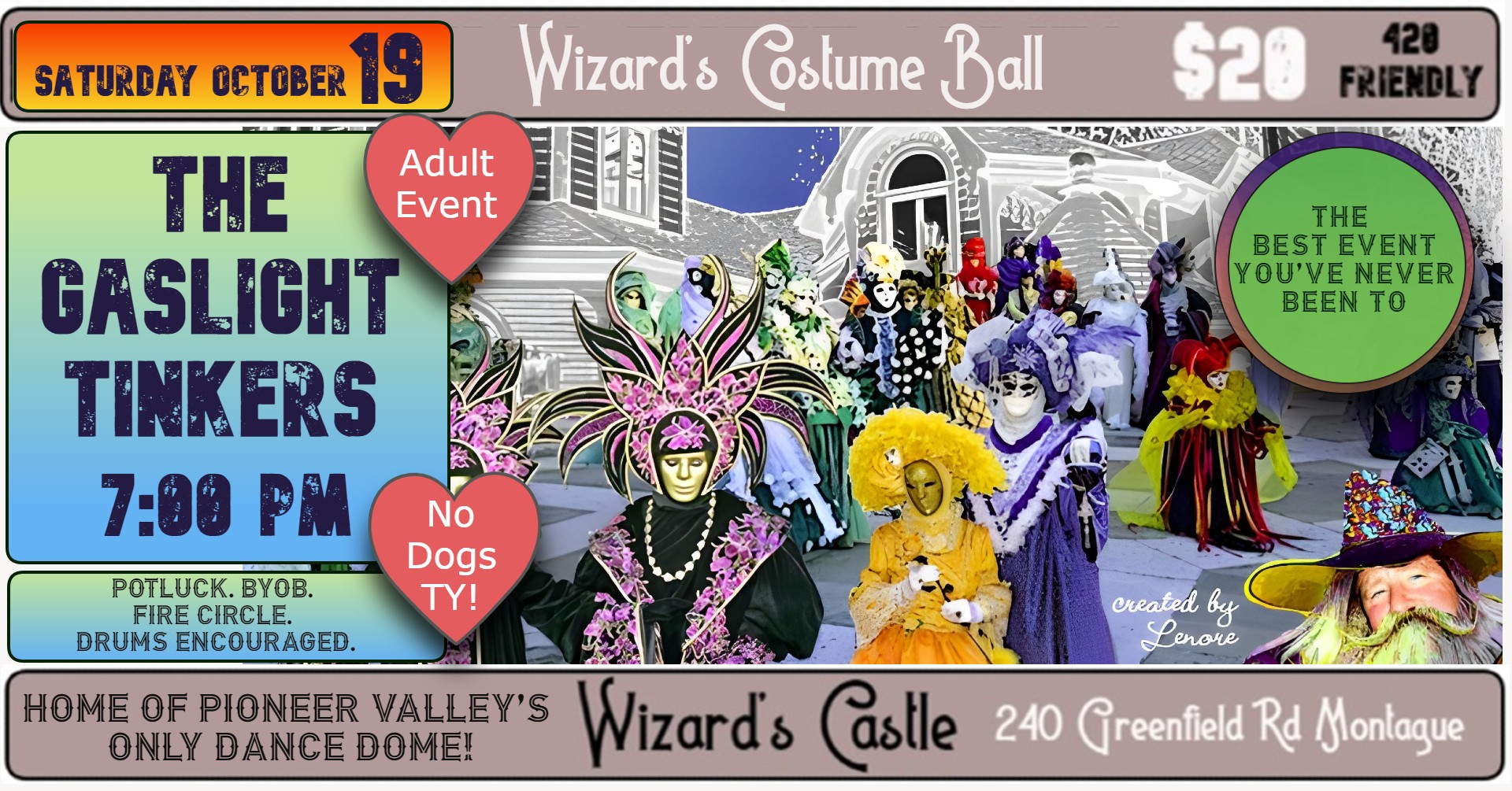 Wizard's Costume Ball @ The Wizard's Castle