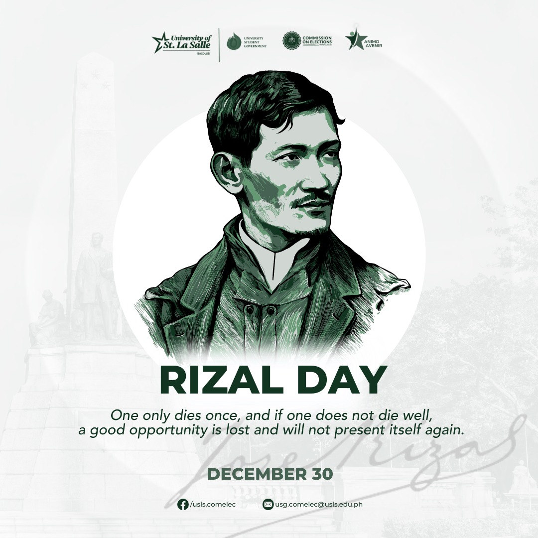 “Rizal: Pundasyon ng Kahapon, Isinasabuhay Ngayon” Join us in honoring ...