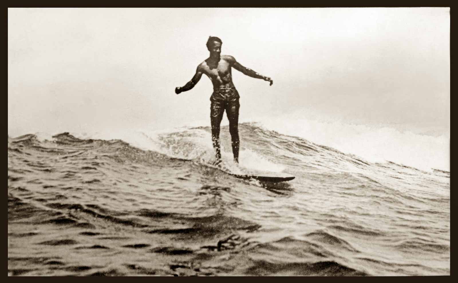 Duke Kahanamoku surfboard identification needed