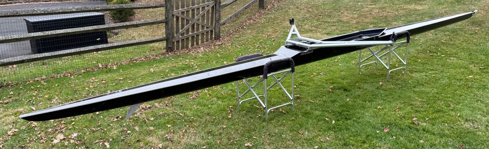 Hudson Lightweight Single (1x rowing shell with oars) - Kayaks - New ...