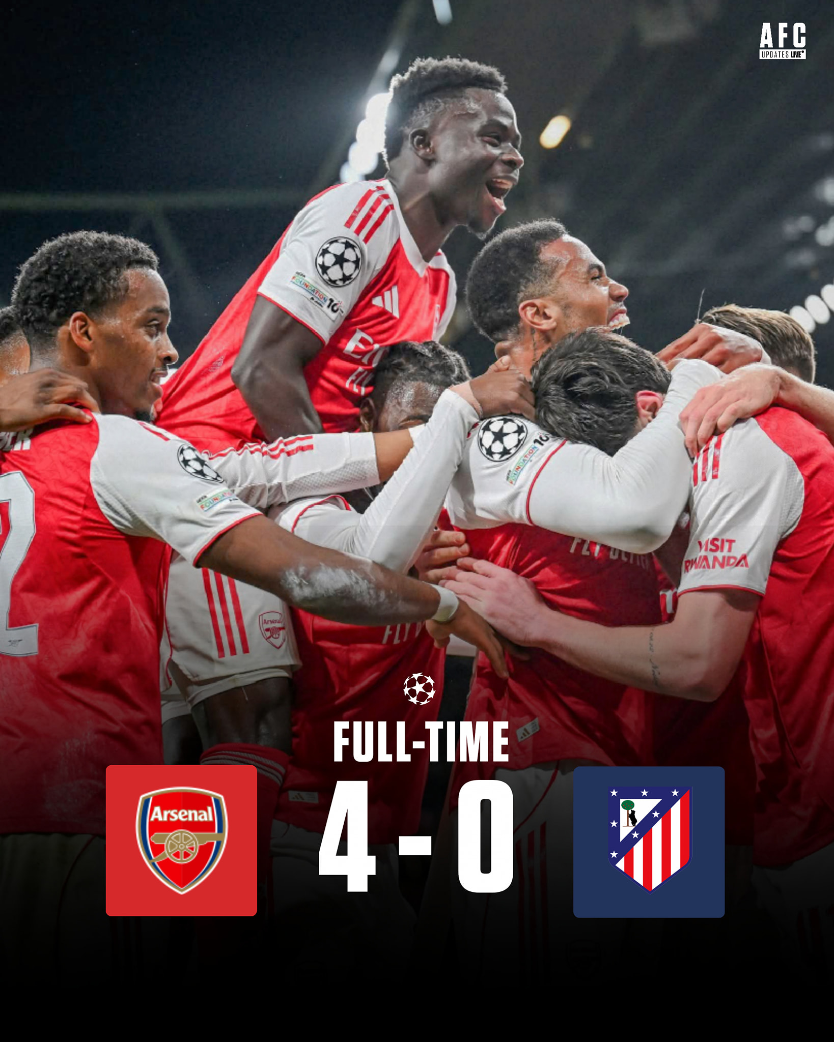 arsenal vs atlético madrid