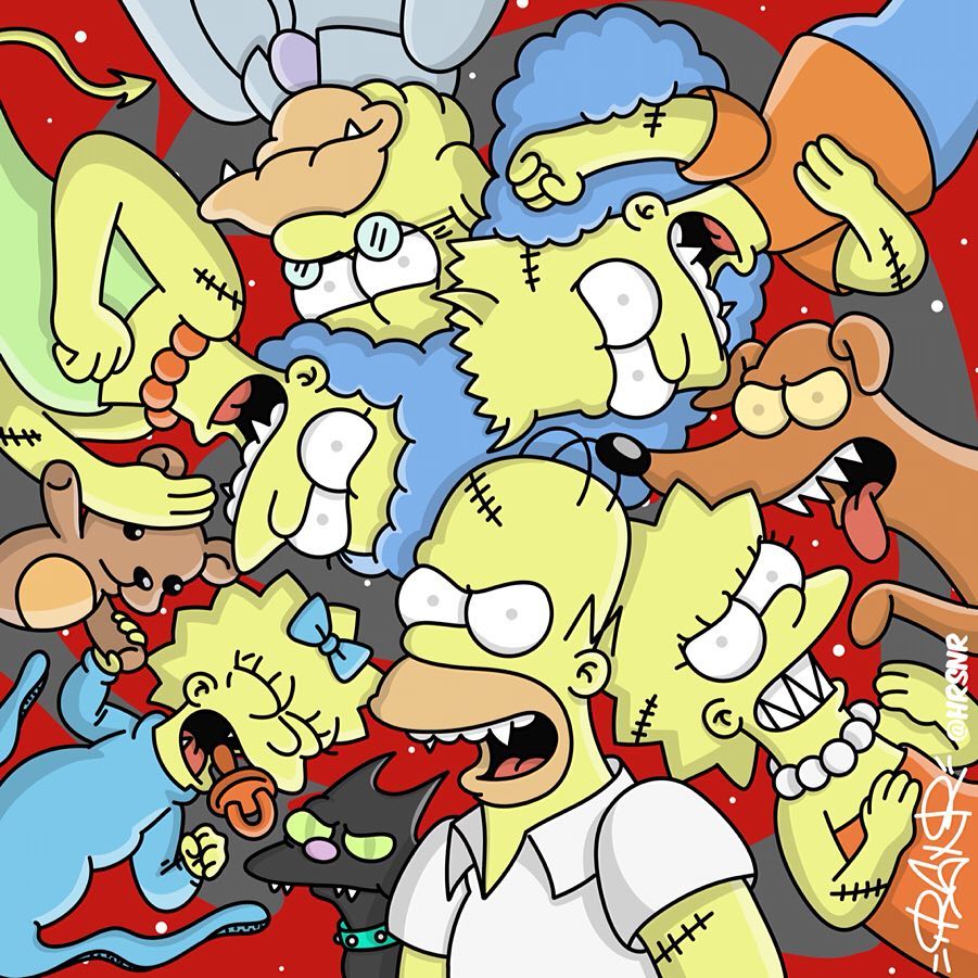 HRSNR Art - 👉👉👉SWIPE👈👈👈 *REPOST* The Simpsons...