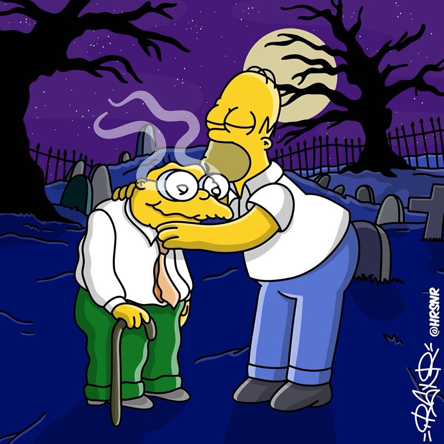HRSNR Art - 👉👉👉SWIPE👈👈👈 *REPOST* The Simpsons...