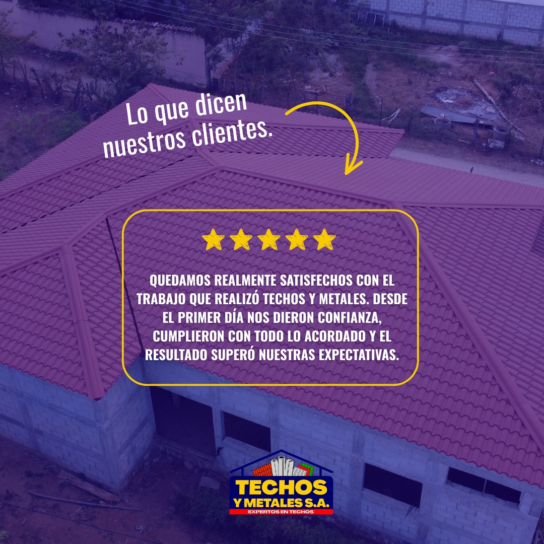Techos - En Techos y Metales, no hay mejor momento que cuando ...
