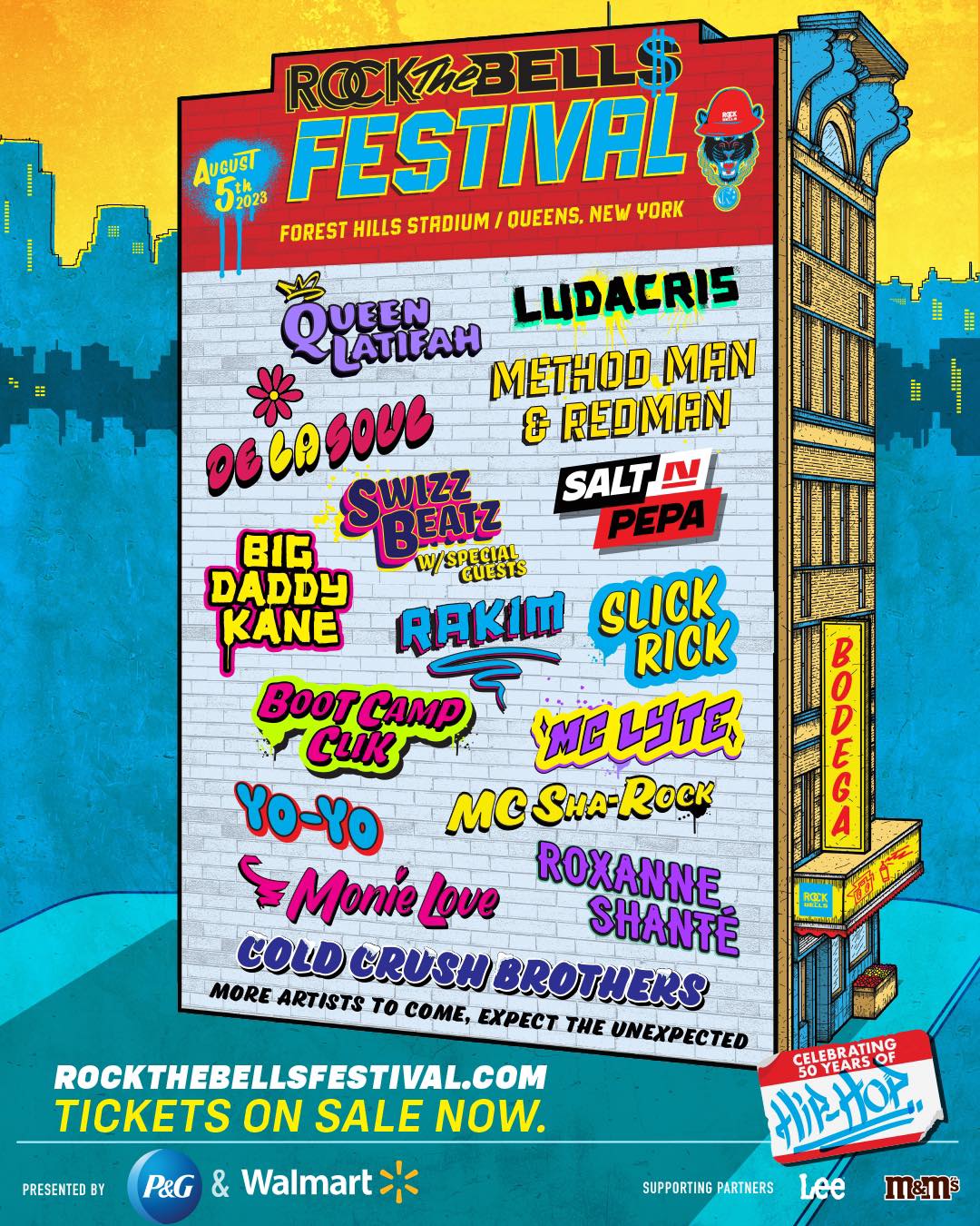 Don't call it a comeback ✊🏾 ROCK THE BELLS FESTIVAL - August 6