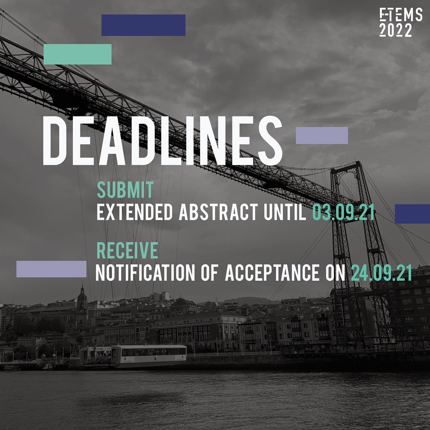 IEEE ETEMS - 📥 You can still submit your extended abstract... | Facebook