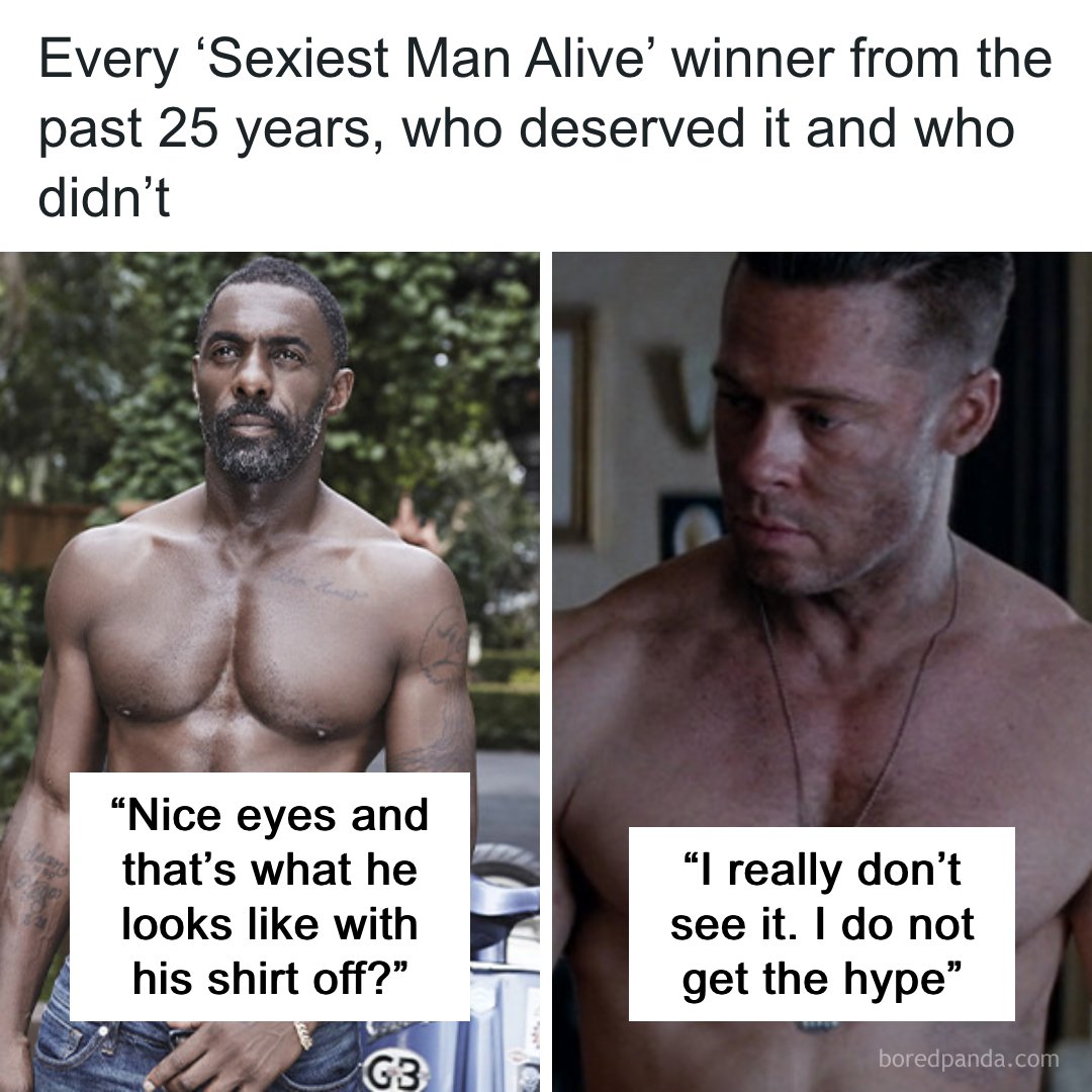 Humor - Every ‘Sexiest Man Alive’ winner from the past 25 years, who ...