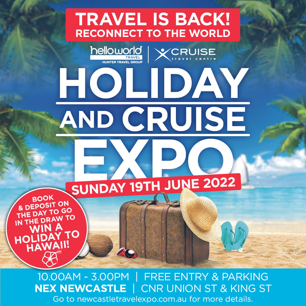 🛳️🌏 ️Newcastle’s Holiday & Cruise... - Helloworld Travel HTG