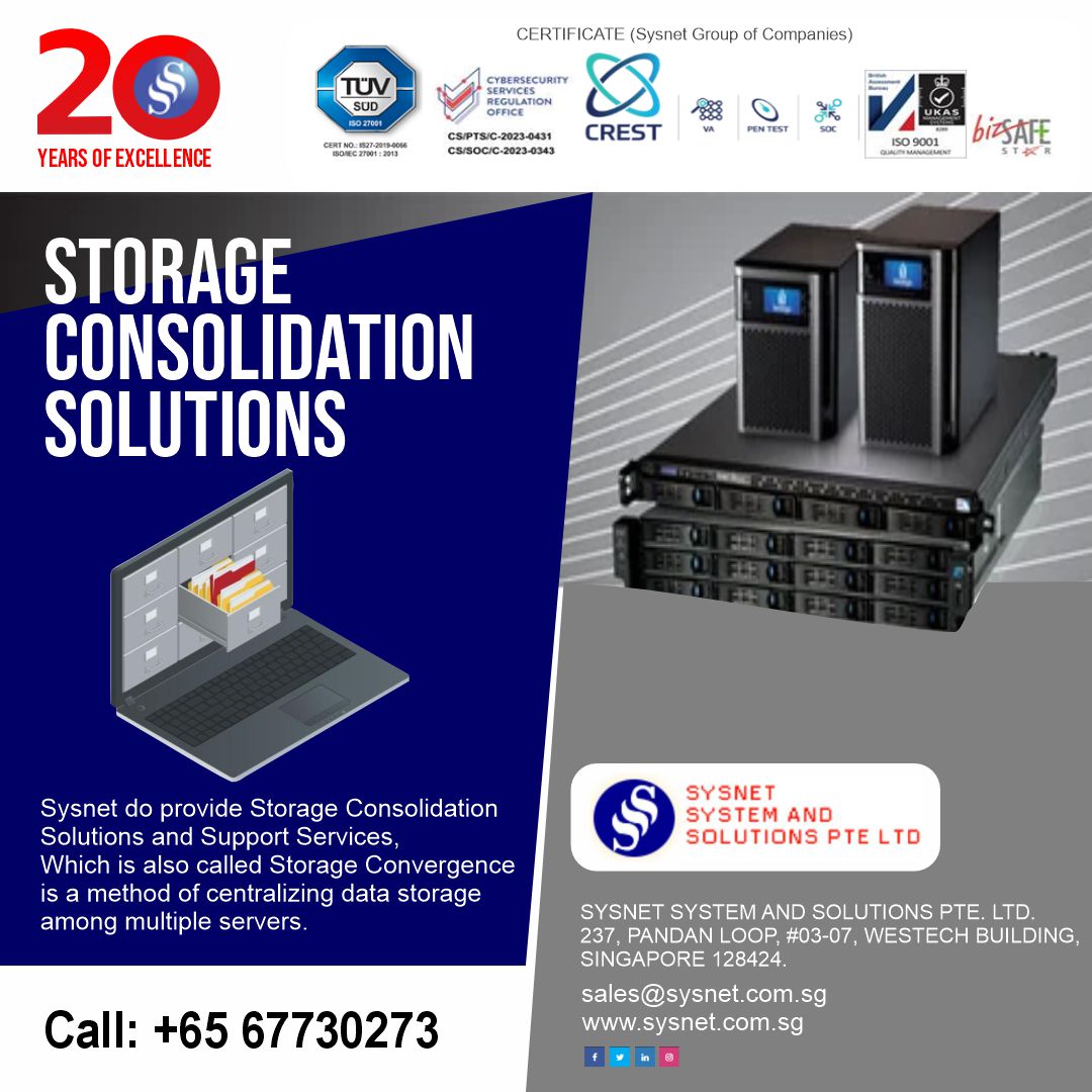 Sysnet System and Solutions Pte Ltd | City West Singapore