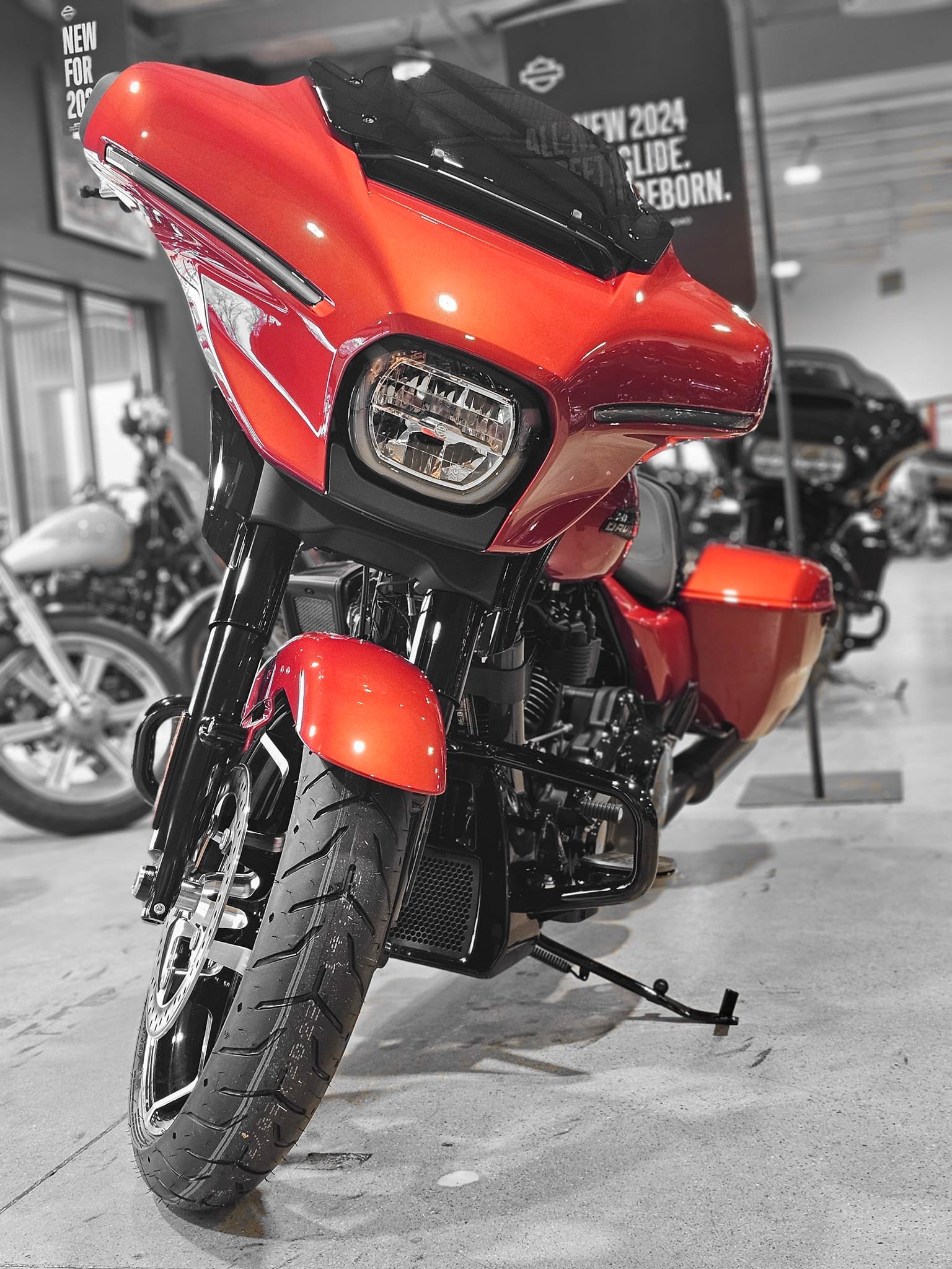 The 2024 Harley-Davidson® FLHX – Street Glide🔥turns every ride