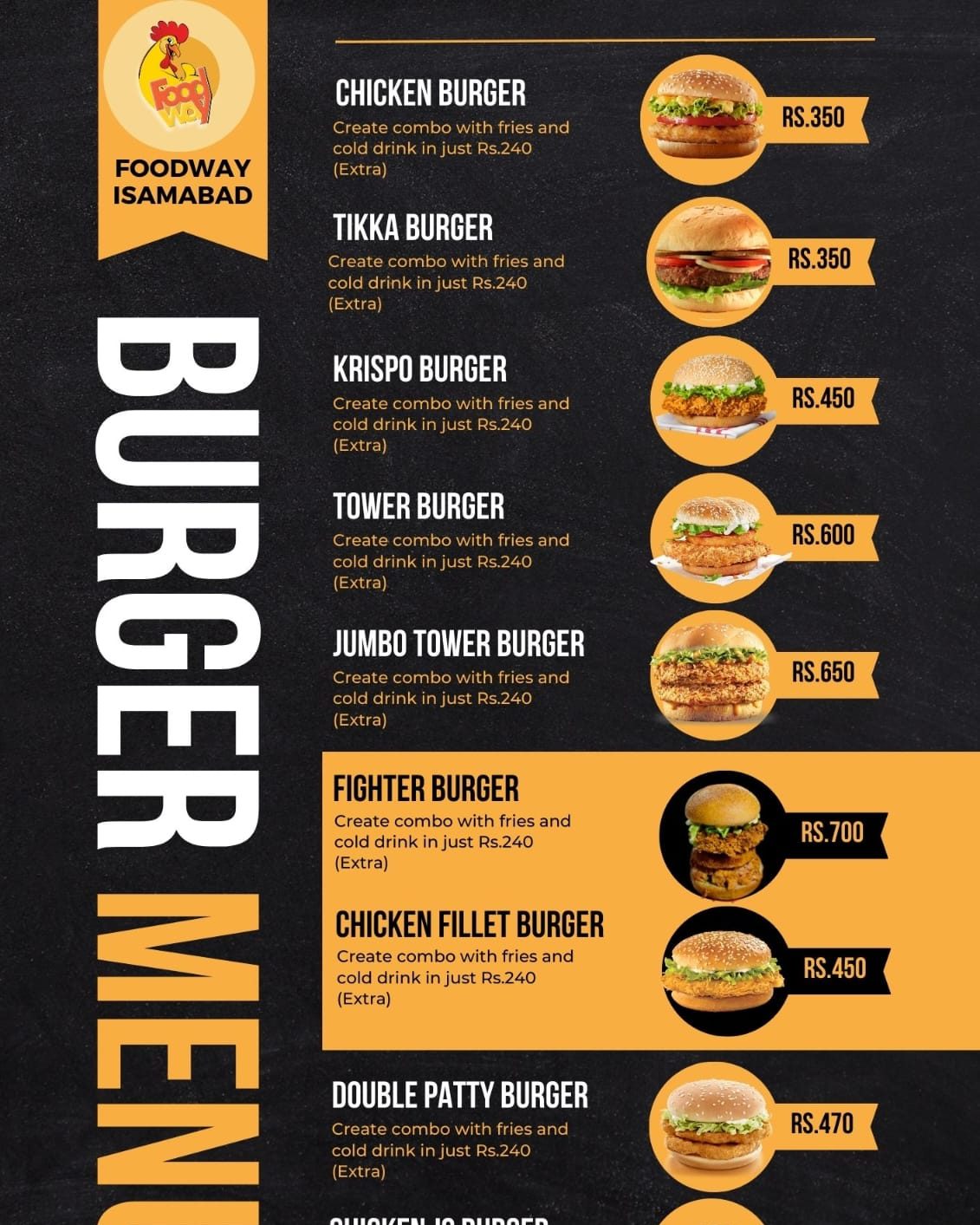 FoodWay - Welcome to FoodWay, where chicken burgers reign... | Facebook