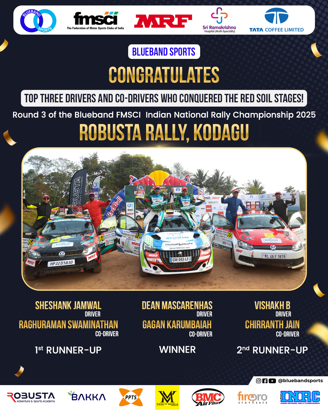 Blueband - Celebrating the champions of Round 3 – BlueBand FMSCI Indian ...