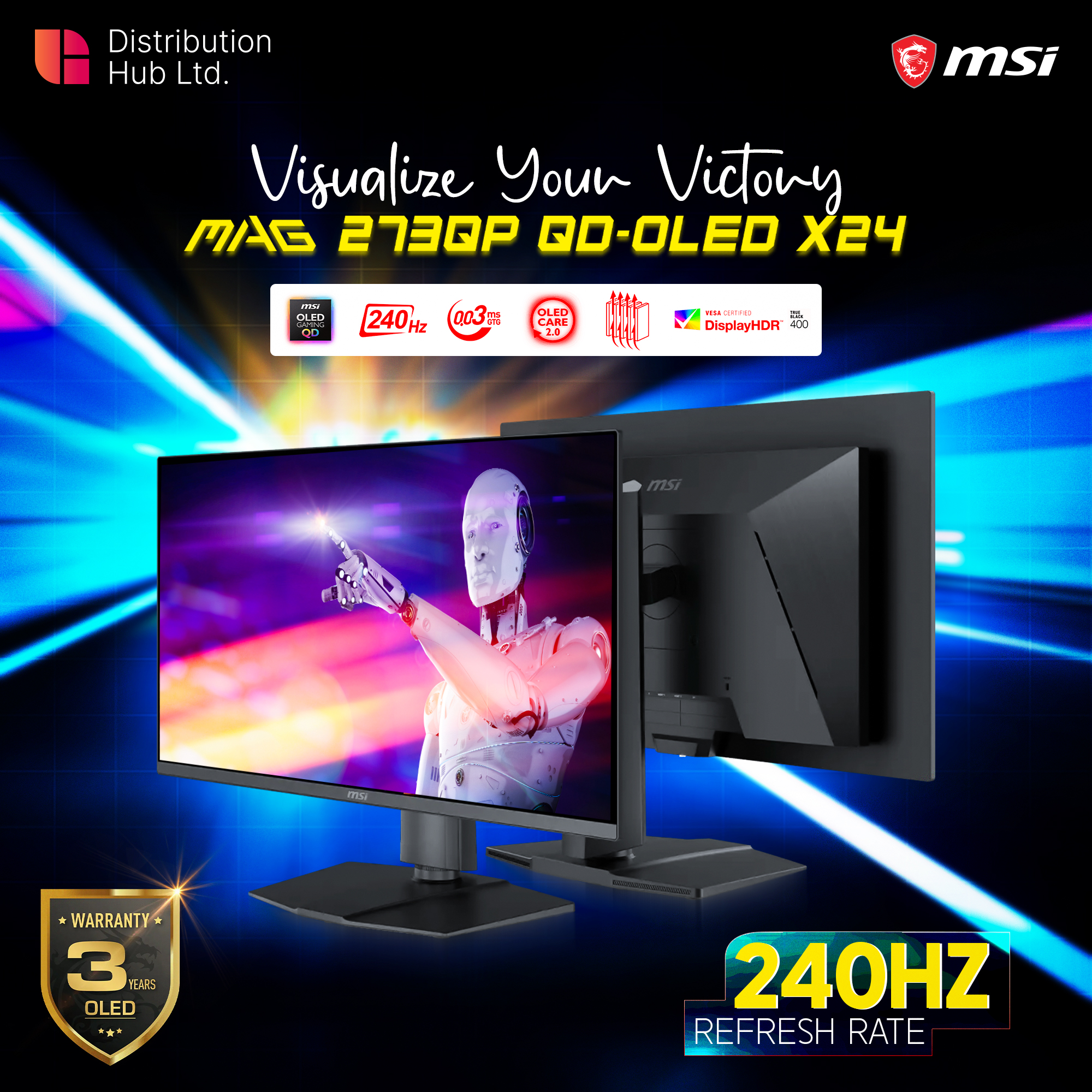 Distribution - 🔥 MSI MAG 273QP QD-OLED X24 – 26.5