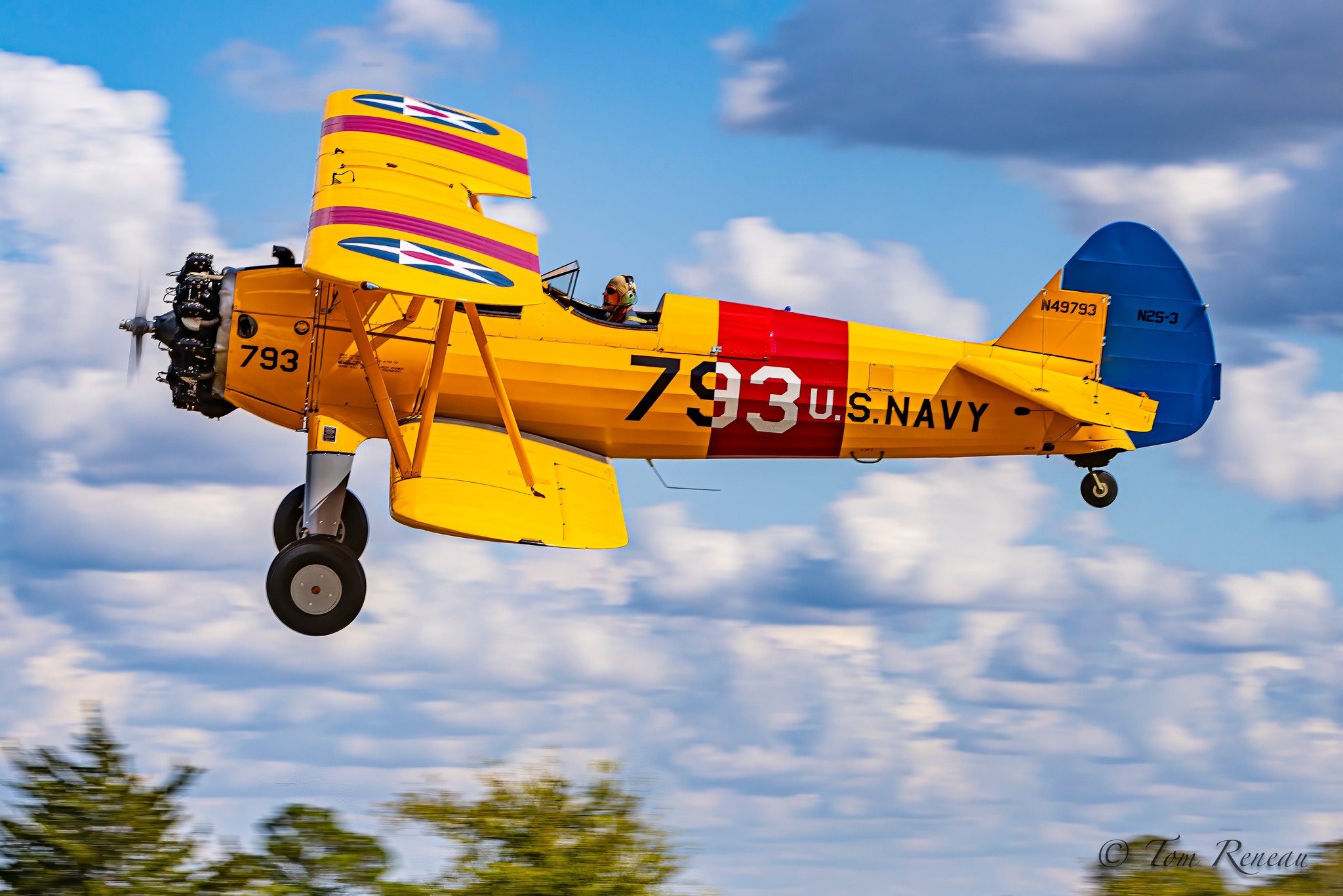 Tom Reneau - Got a few of a beautiful Stearman at the... | Facebook