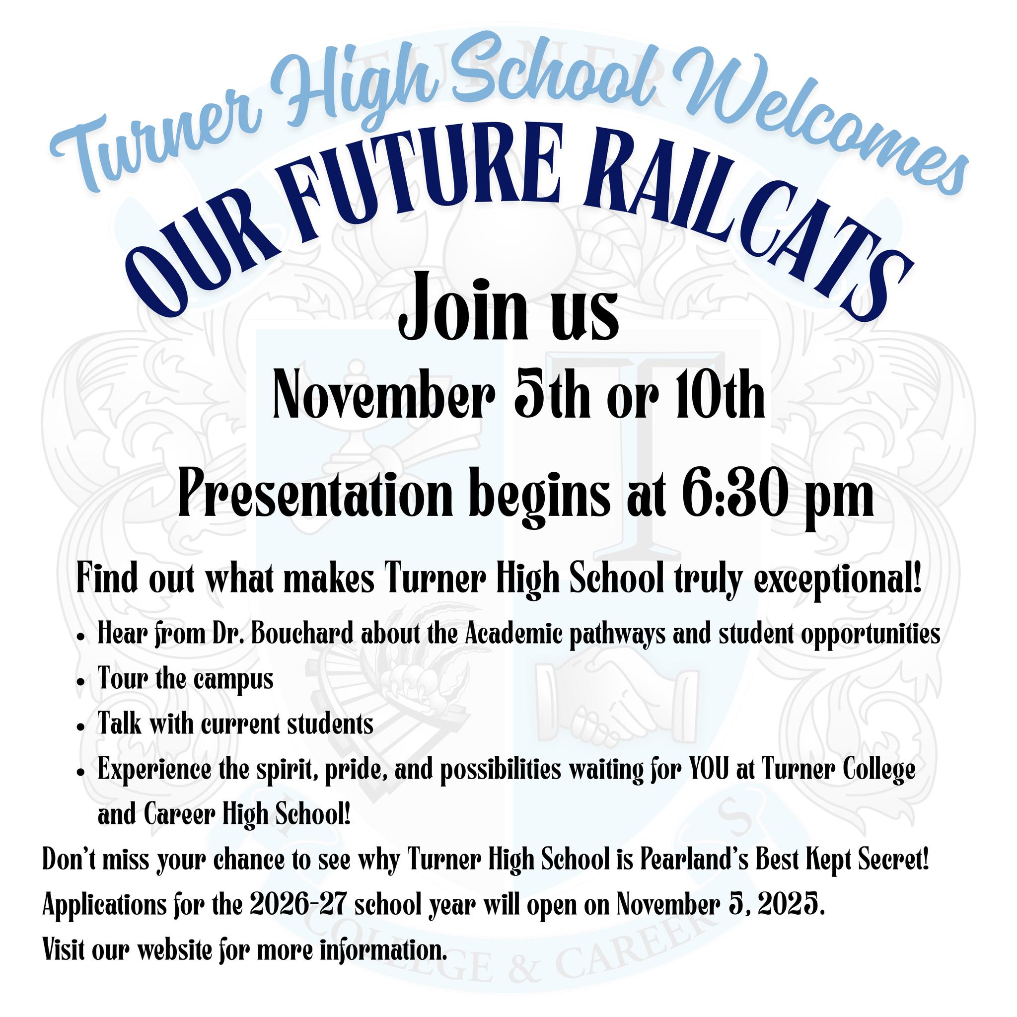 NEW DATE*** 🎉🐾... - Turner College & Career High School | Facebook