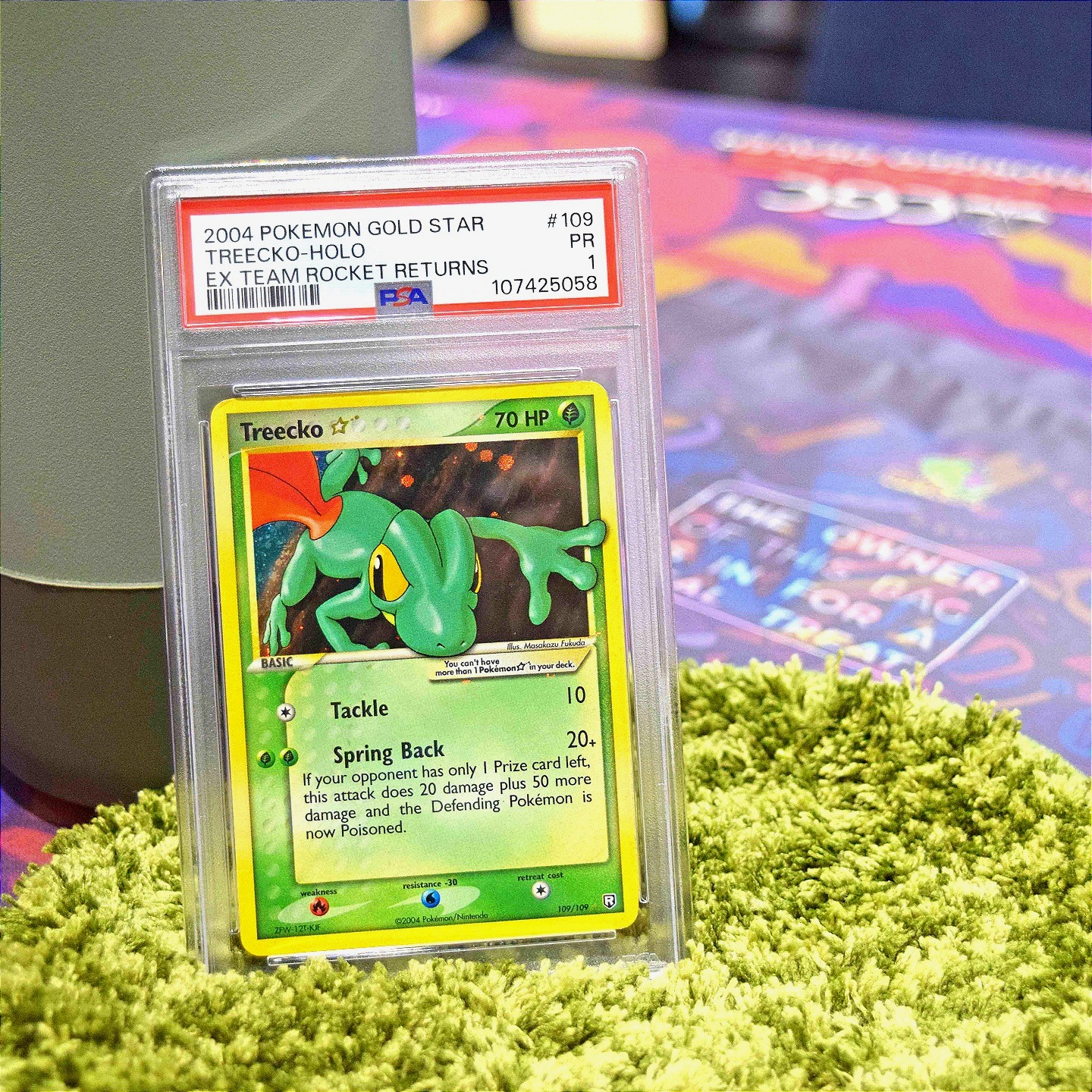 Concept - 2004 Pokémon Gold Star Treecko from EX Team Rocket Returns! # ...