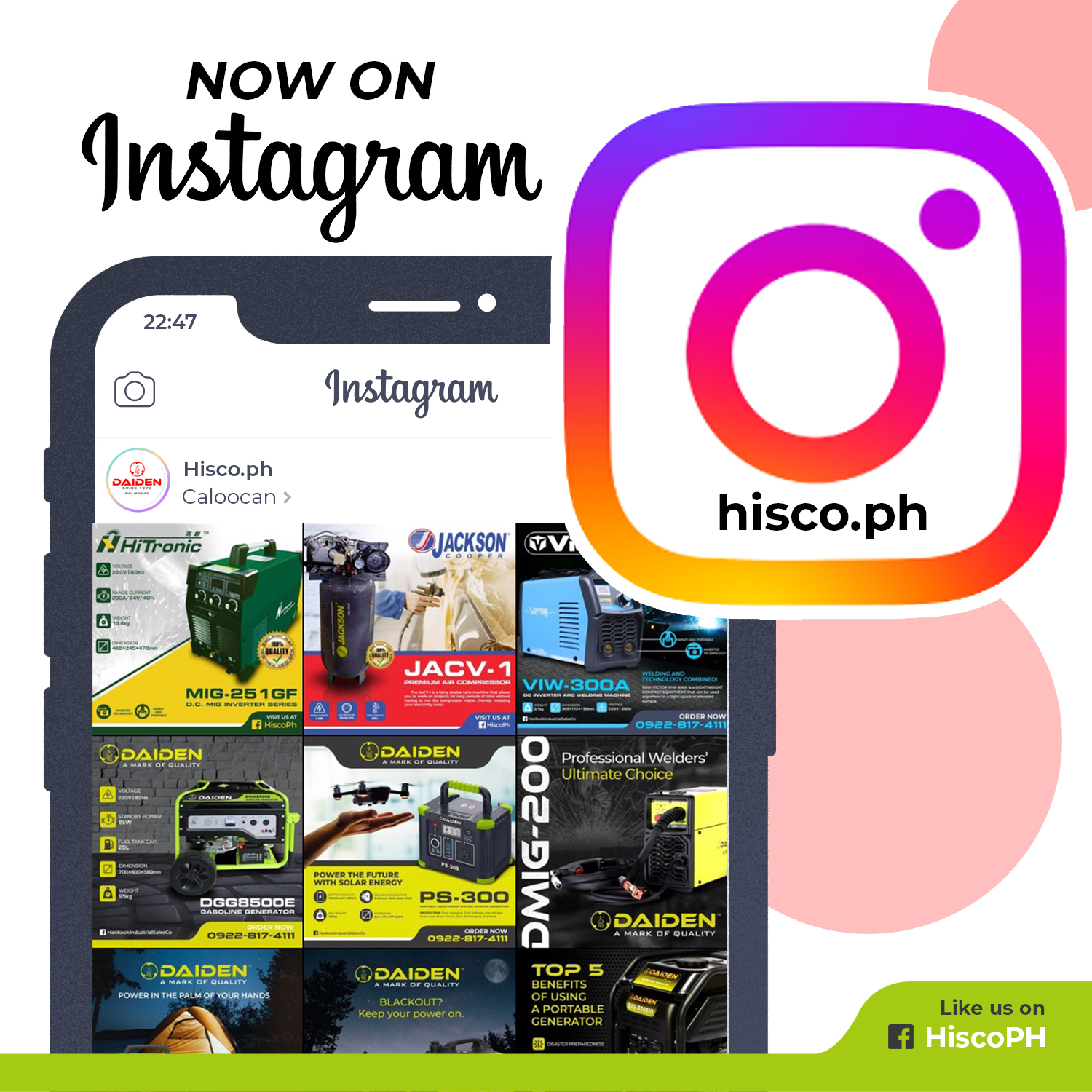 Daiden - 𝗪𝗲'𝗿𝗲 𝗼𝗻 𝗜𝗻𝘀𝘁𝗮𝗴𝗿𝗮𝗺! www.instagram.com/hisco.ph...