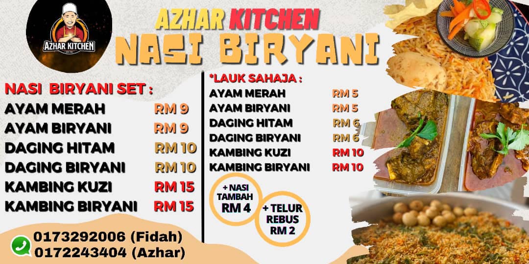azharkitchensri - NASI BRIYANI AZHAR KITCHEN DI CAWANGAN... | Facebook