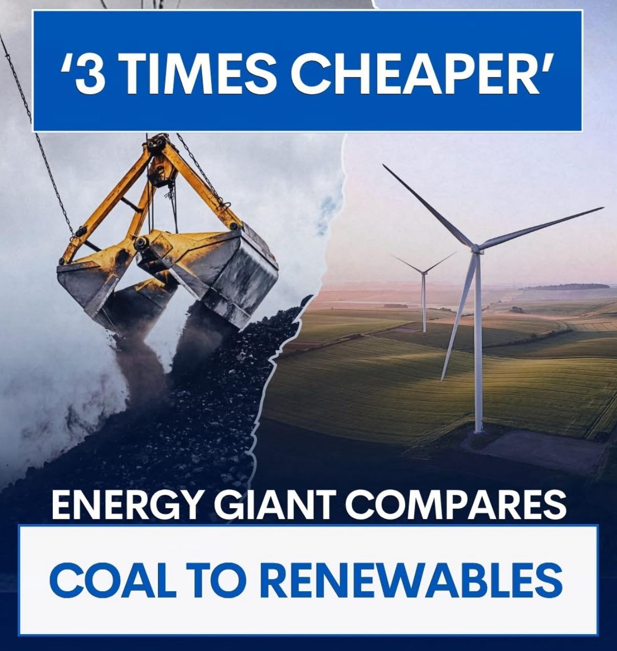 United - An energy provider has compared our major power sources. They ...