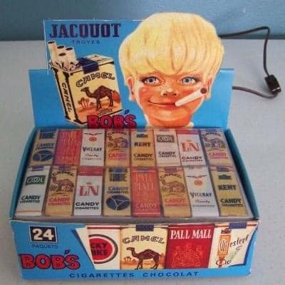 chocolate cigarettes edible paper Who remembers Chocolate Cigarettes? You could even eat the paper too! 🚬🍫