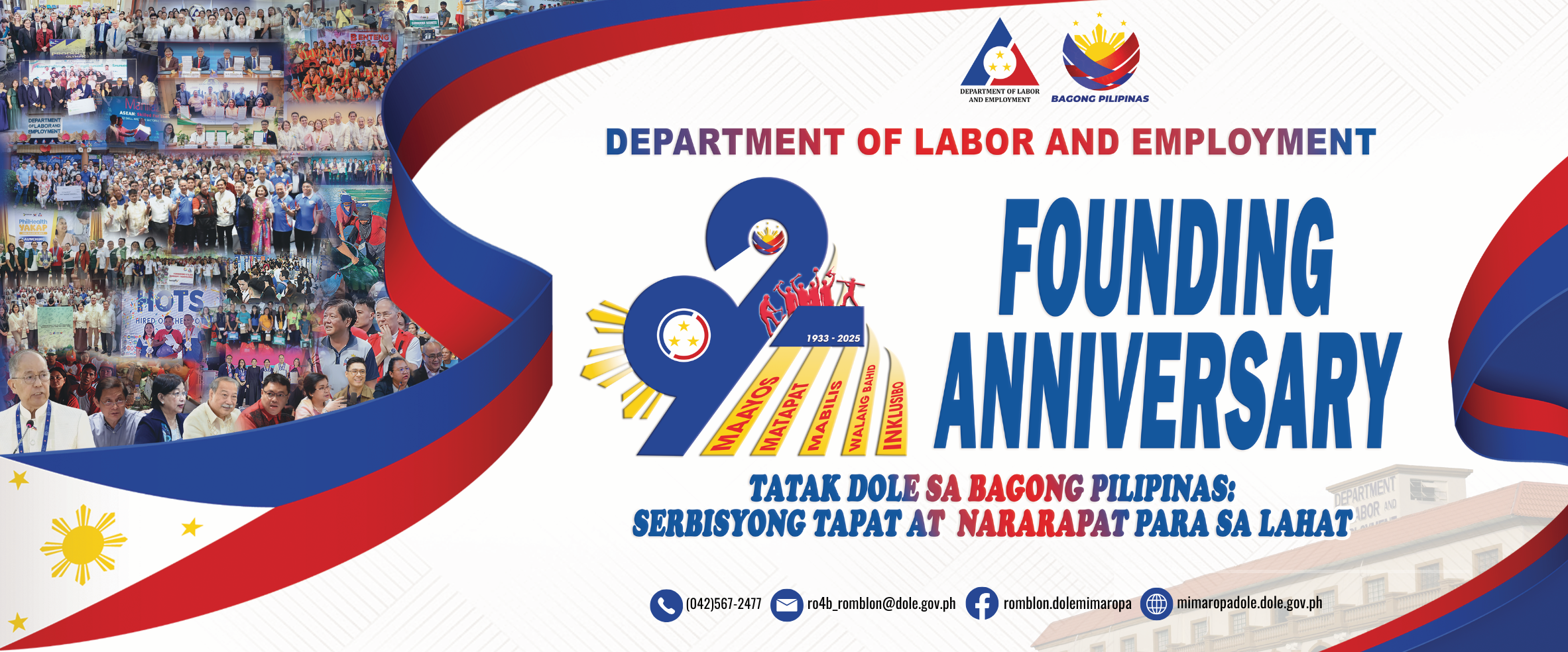 Ang Kagawaran ng Paggawa... - DOLE Romblon Provincial Office | Facebook