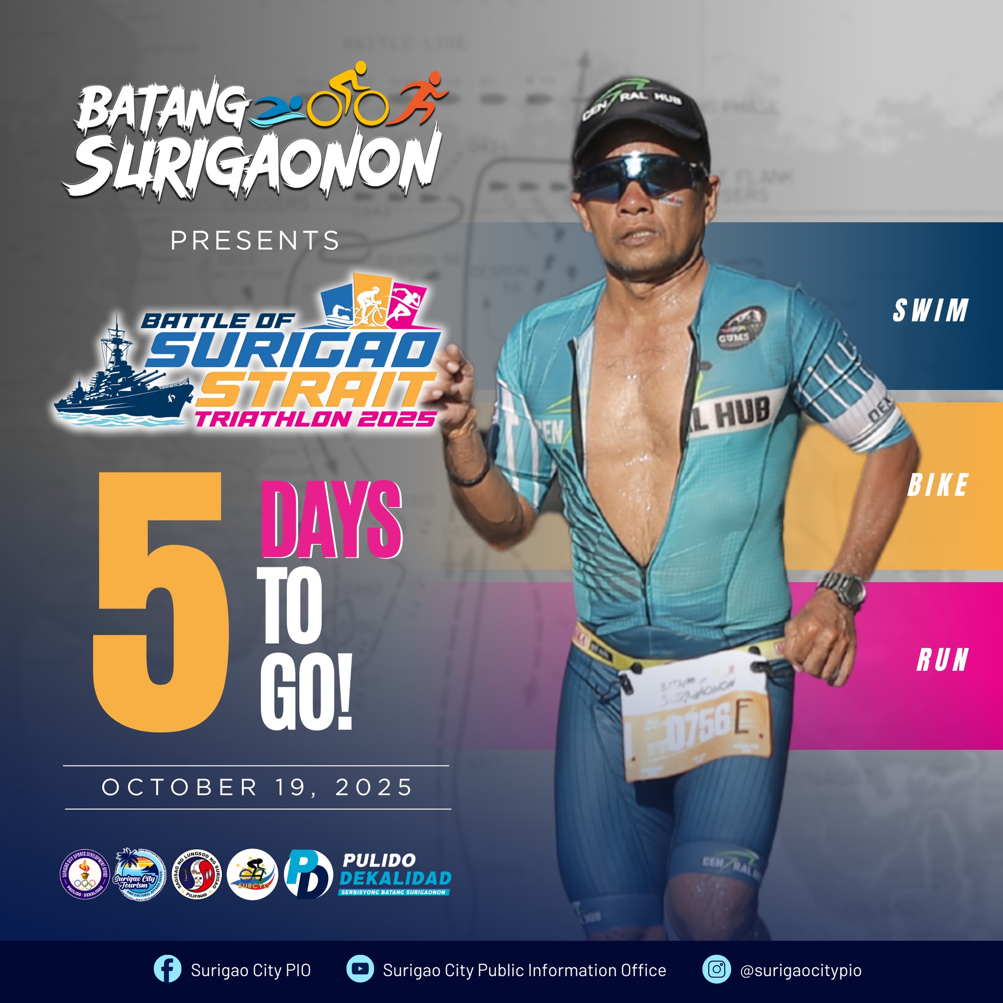 Surigao - 𝟱 𝗗𝗔𝗬𝗦 𝗟𝗘𝗙𝗧 ‘𝗧𝗜𝗟 𝗥𝗔𝗖𝗘 𝗗𝗔𝗬! The streets of Surigao are getting ...