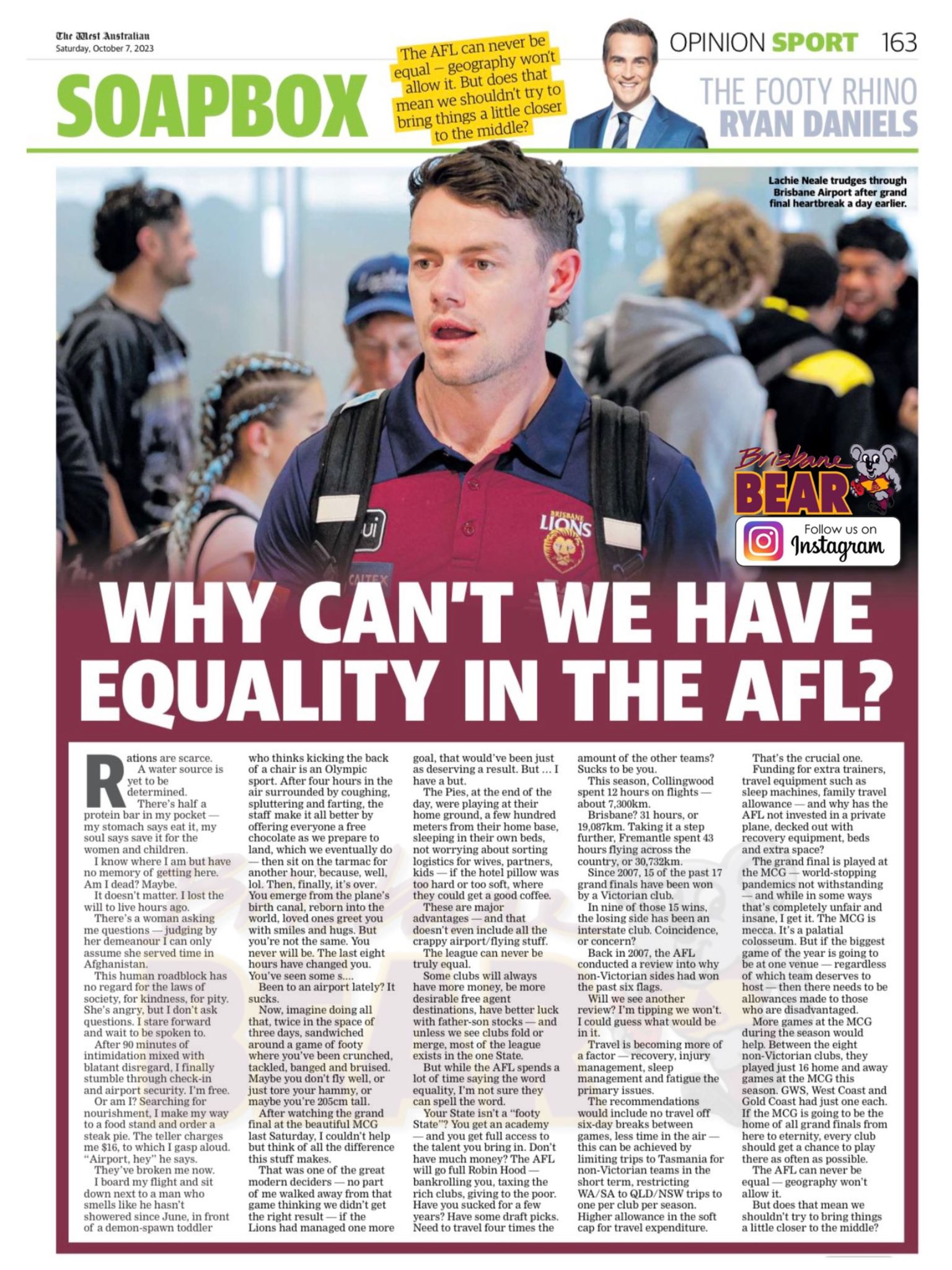 “This season, Collingwood spent 12... - The Brisbane Bear | Facebook