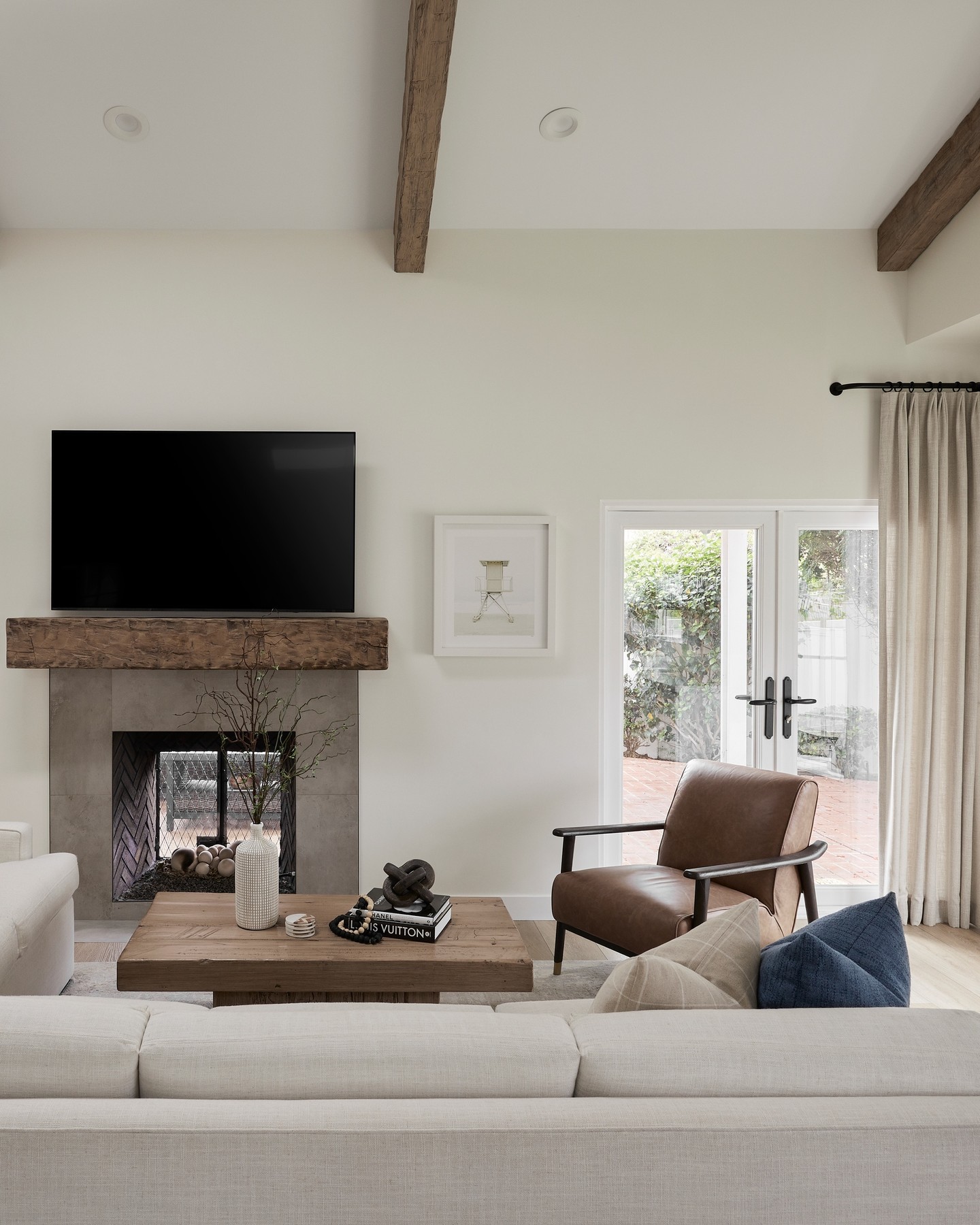 Modern living by us.... - Orange Coast Interior Design