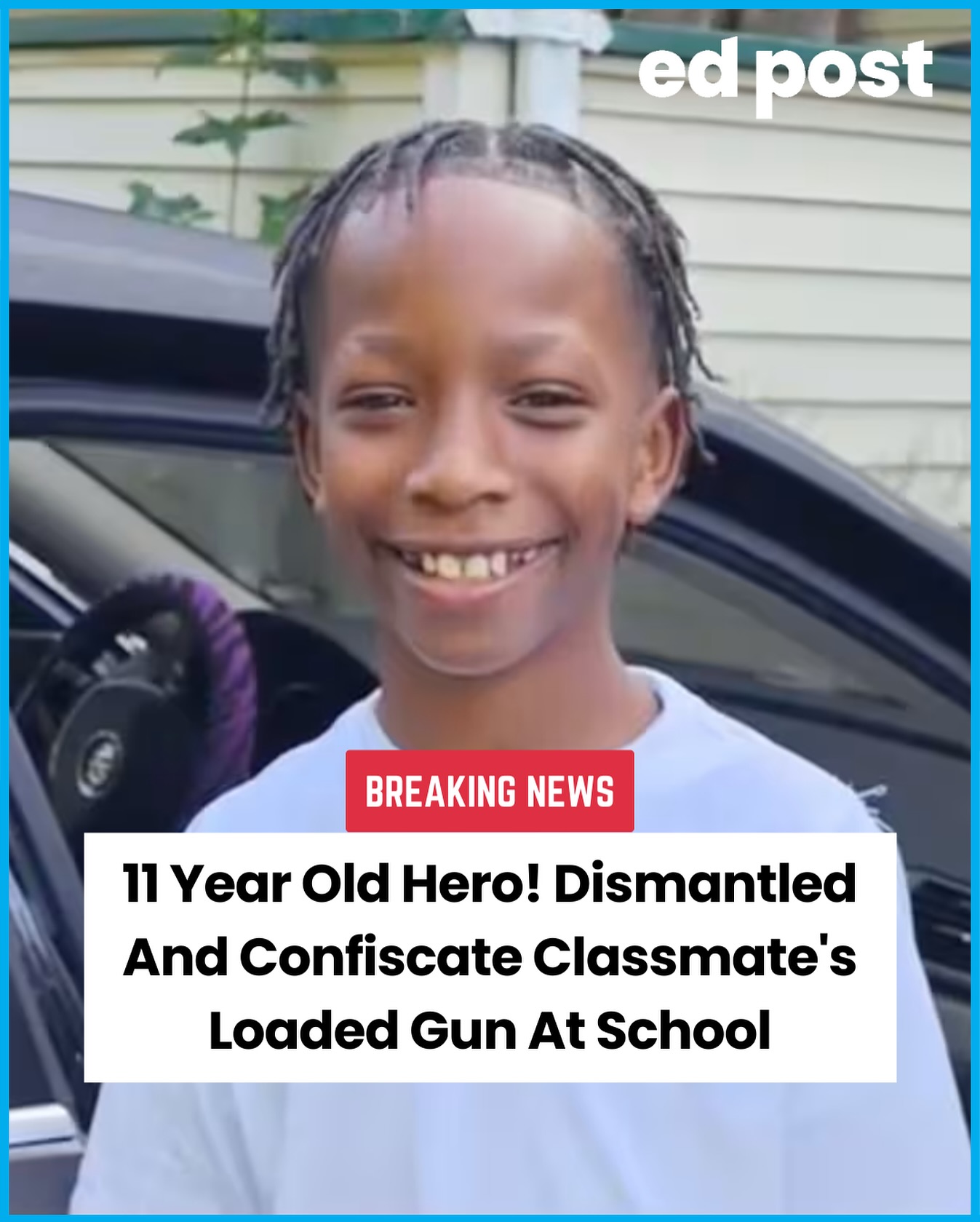 Ed Post - An 11-year-old Black boy saves lives by... | Facebook