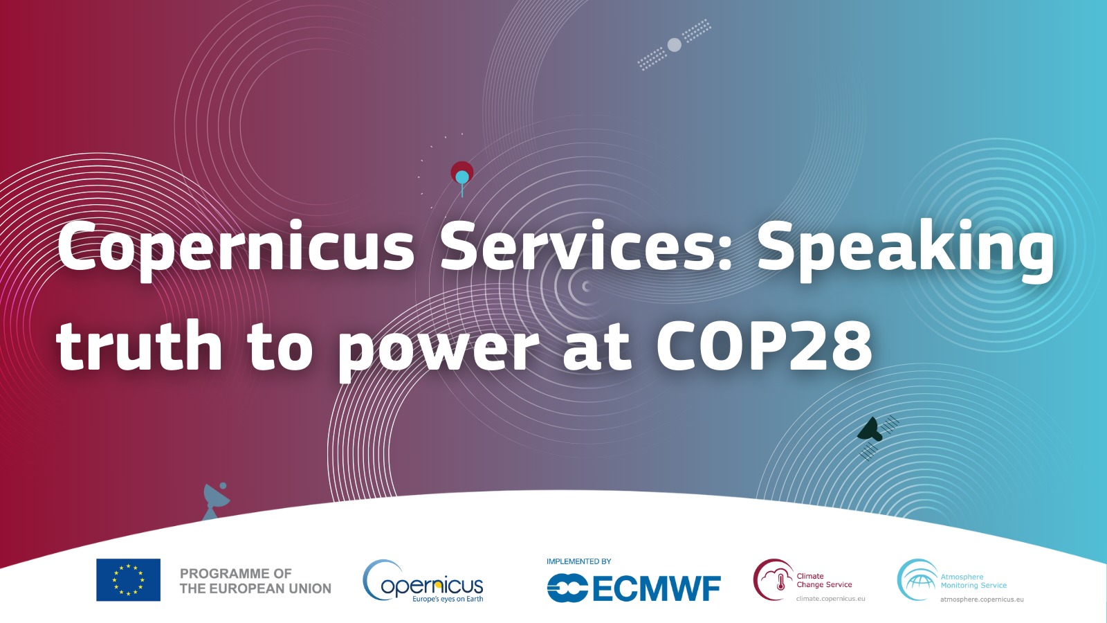 The largest COP assembled to date... - Copernicus ECMWF
