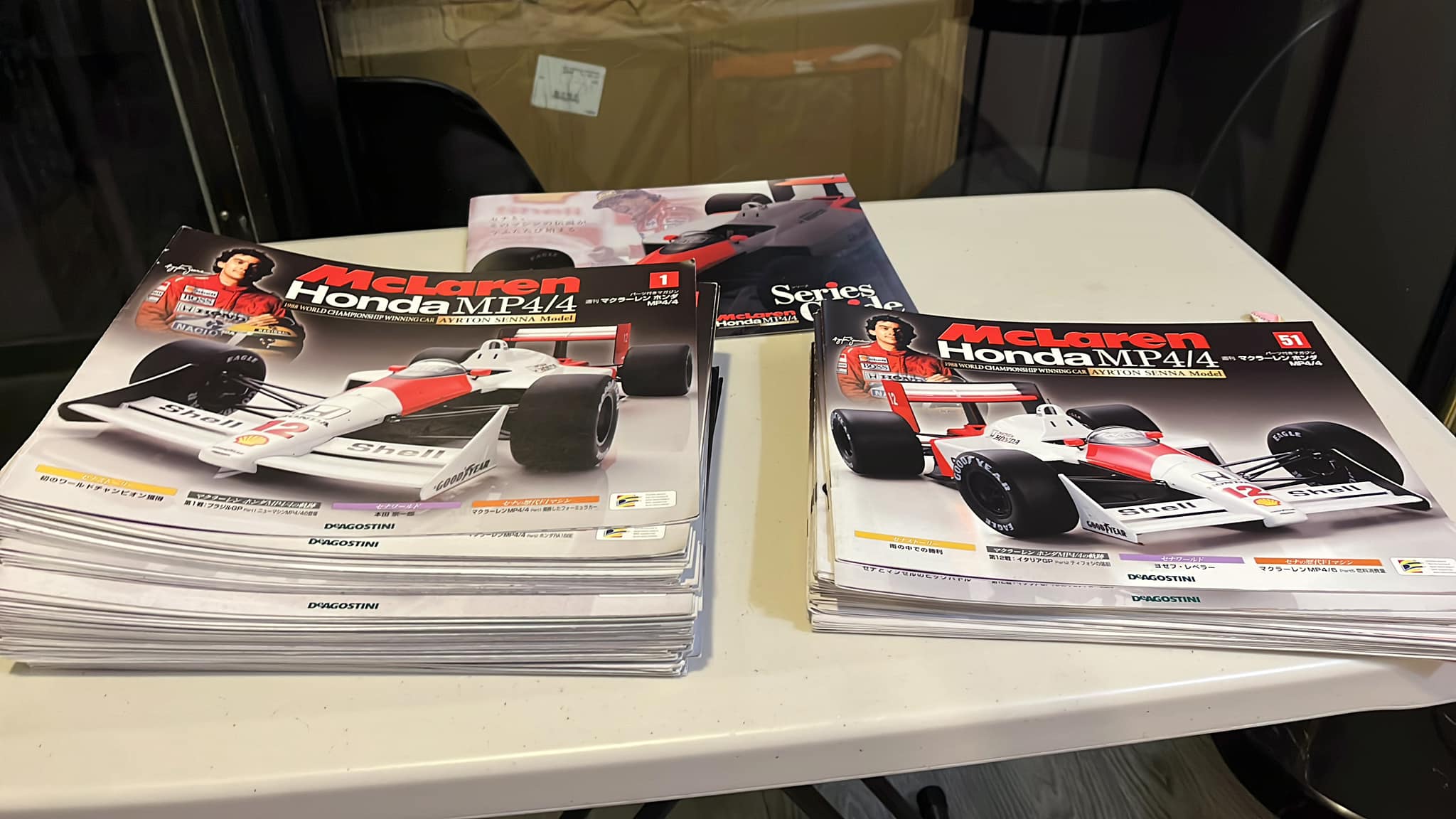 Restoring Deagostini Kyosho MP4/4 1/8 scale F1 model