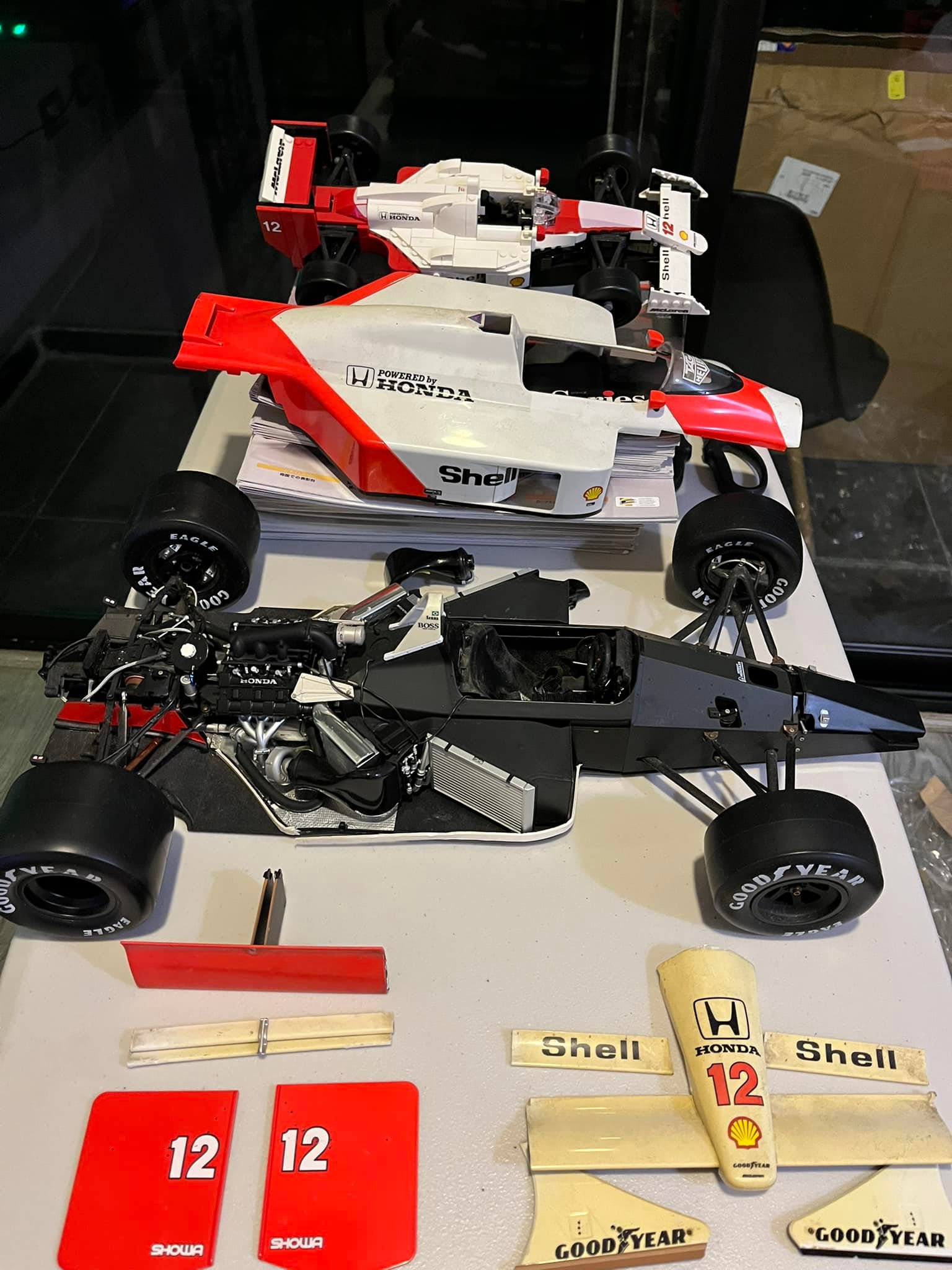 Restoring Deagostini Kyosho MP4/4 1/8 scale F1 model