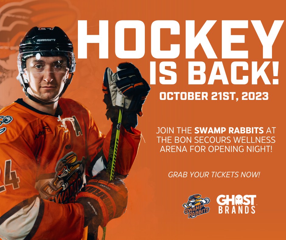Ghost Brands - The Greenville Swamp Rabbits are back for...