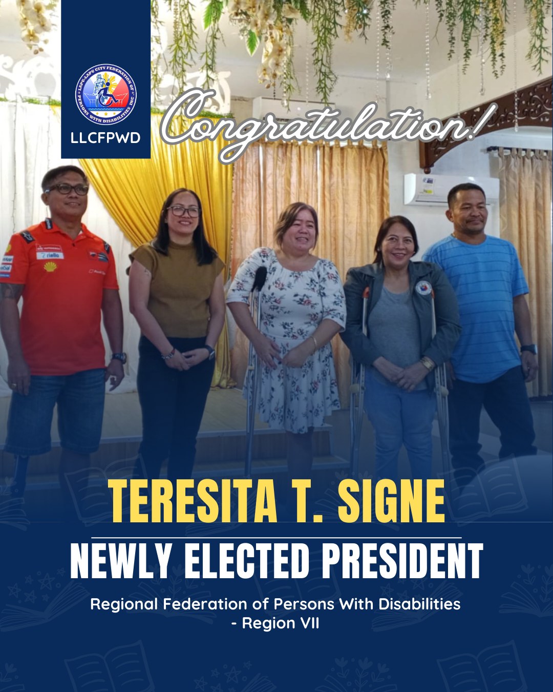 A Huge Congratulations to Our President, Teresita T. Signe! The Lapu ...