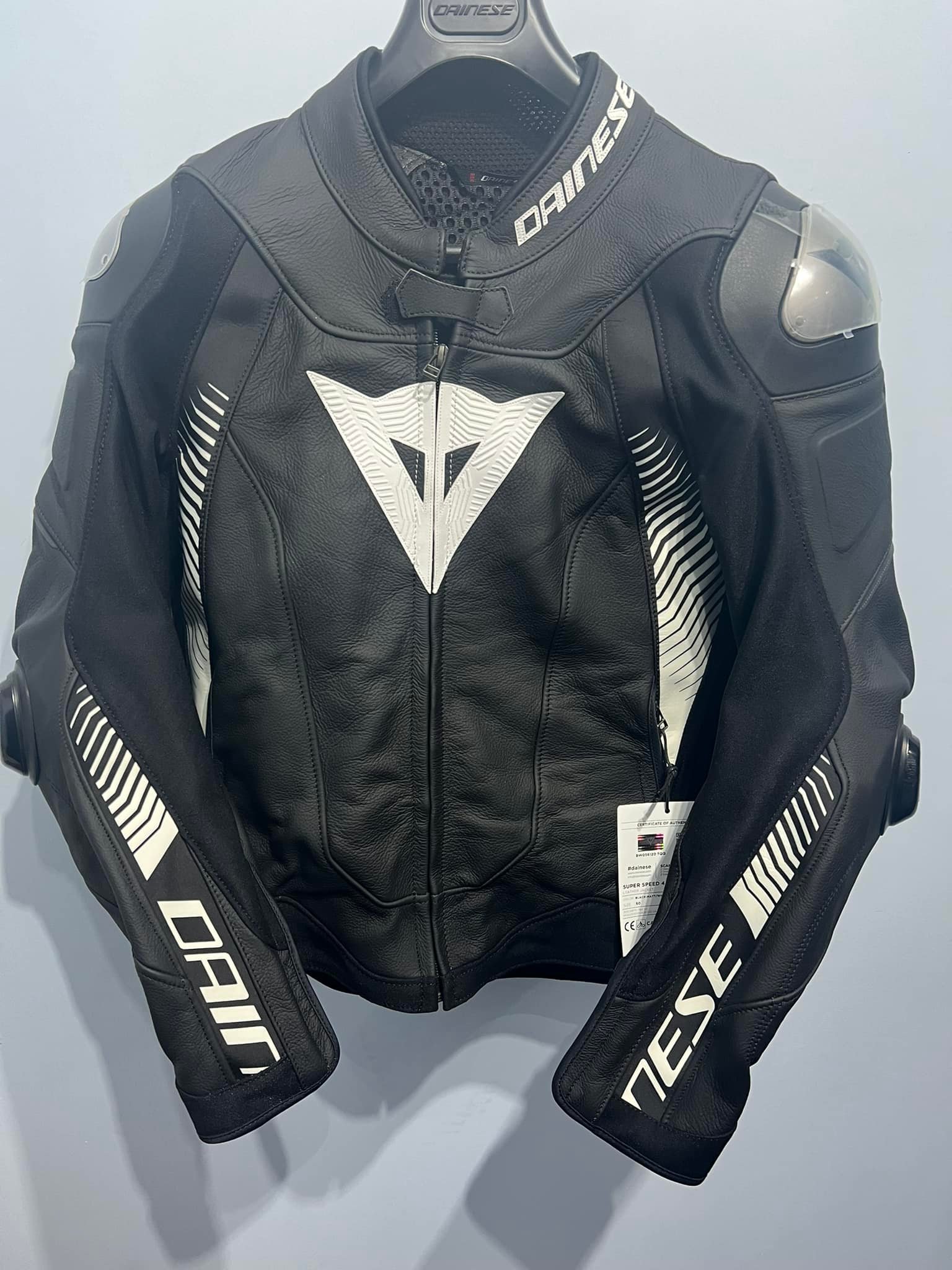 Dainese super speed 4 AA rated leather jacket in stock for £719.95 