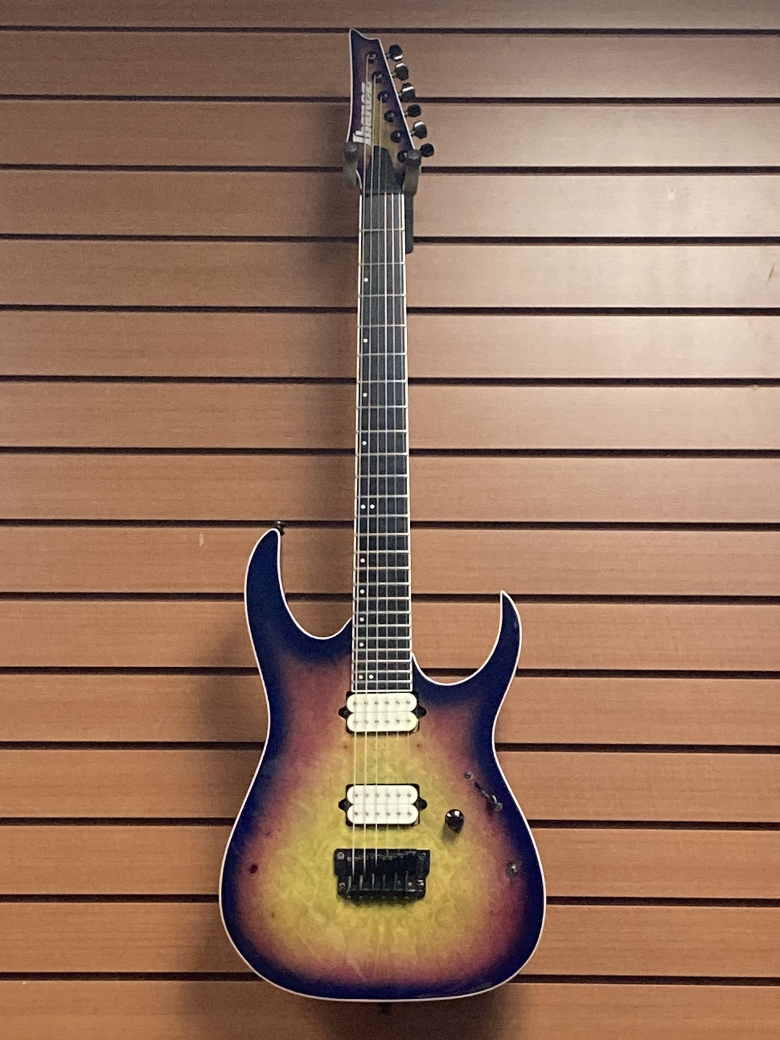 Ibanez Iron Label 2018 New Models RGIX6DLB - Supernova Burst