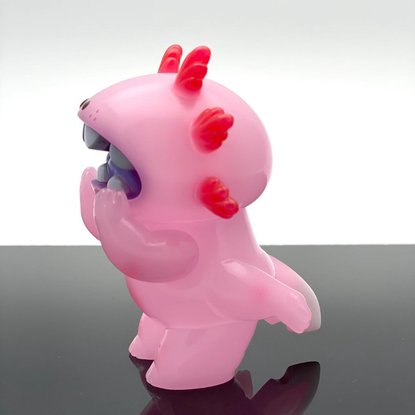 6feet Axolotl Macaroni - Pink by GRAPE BRAIN