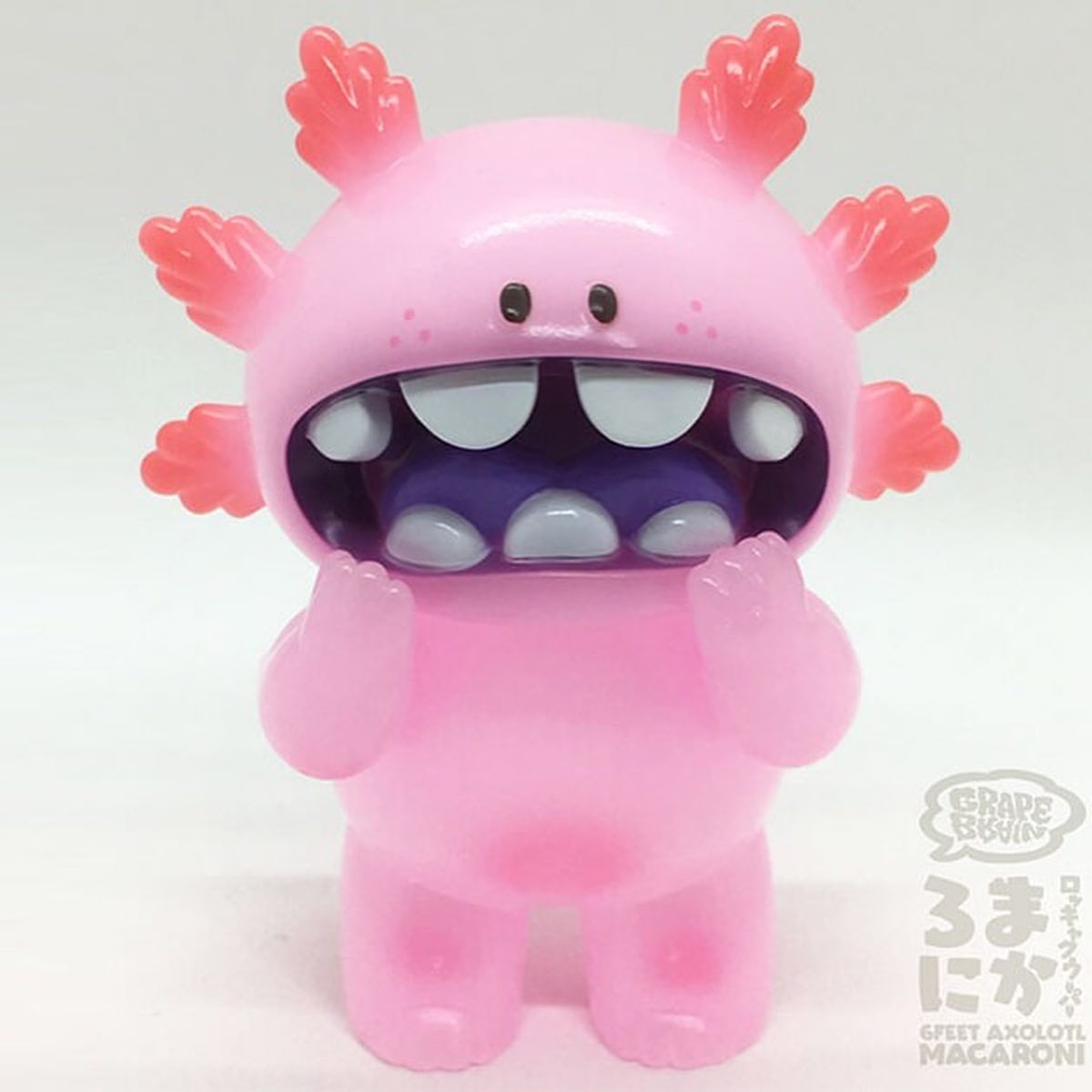 6feet Axolotl Macaroni - Pink by GRAPE BRAIN